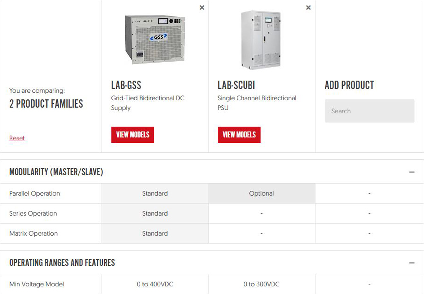 Product Comparison Tool